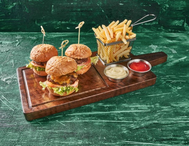 Burger slider