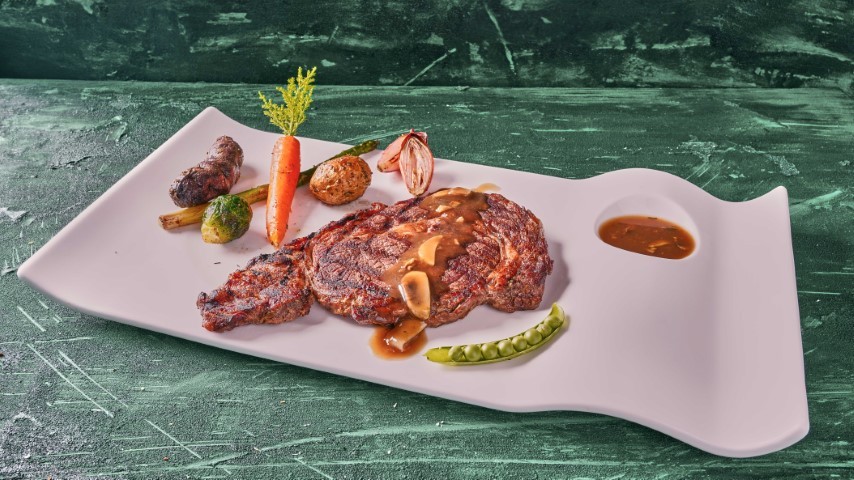 Rib eye steak