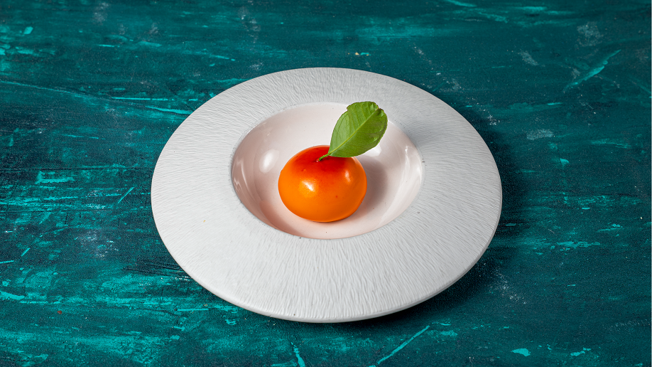 Orange mousse