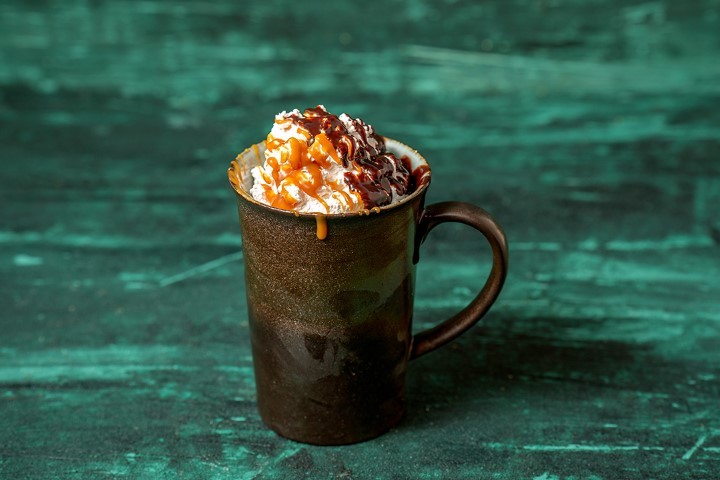 Hot chocolate & caramel
