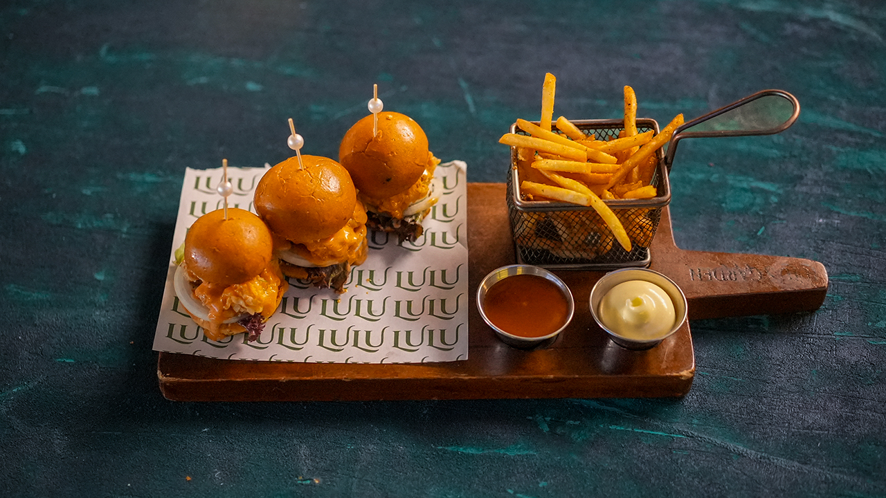 Shrimp slider 